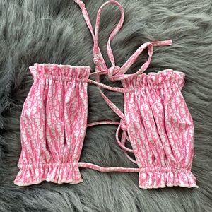 itsbernpenthouse dior bikini top strapless